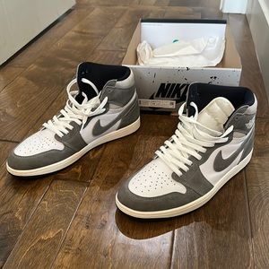 Jordan 1 - Washed Black - worn once, like new